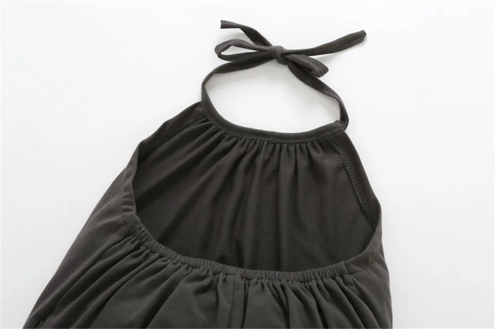 Летние Комбинезоны для маленьких девочек на бретелях комбинезон штаны-шаровары