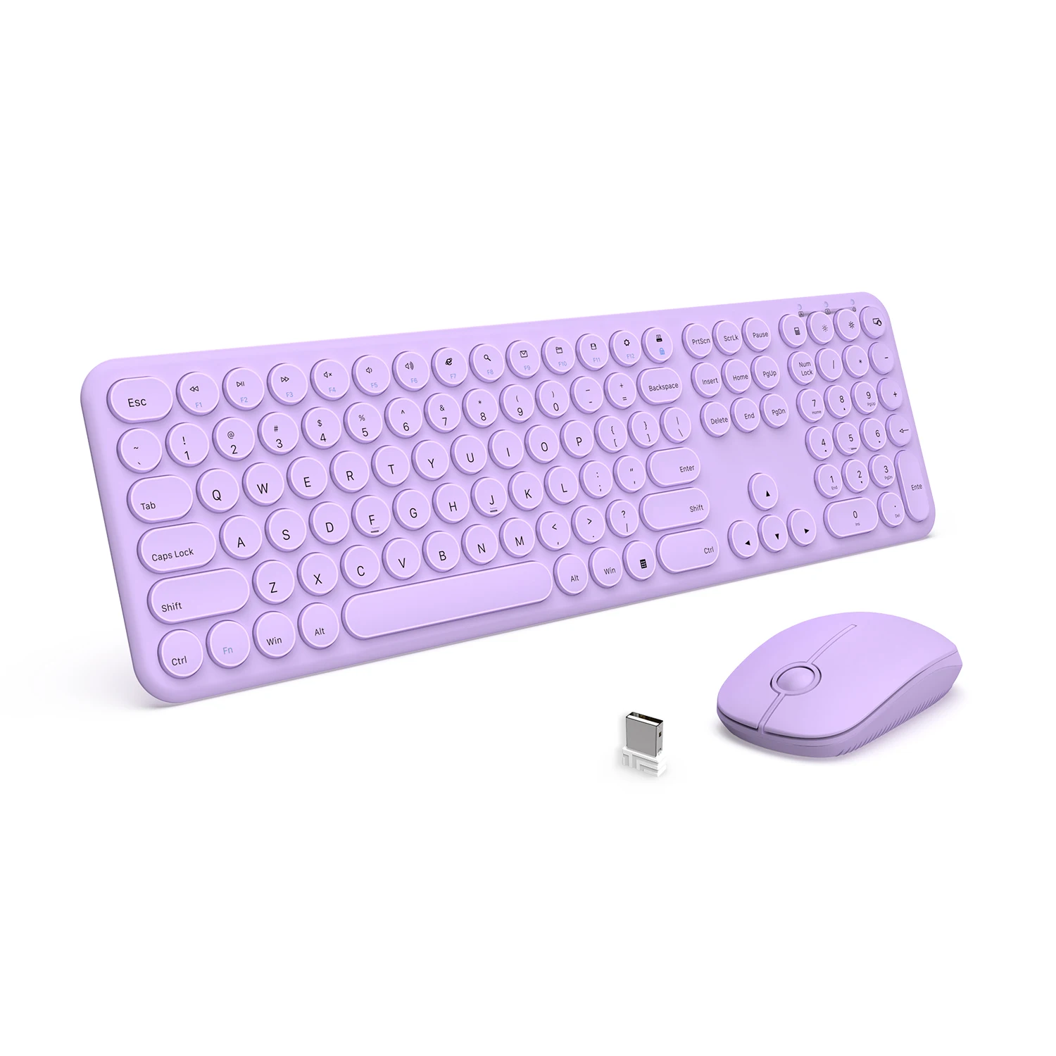 And Mouse Combo Full-size Compact Wireless Mouse Keyboard Wi