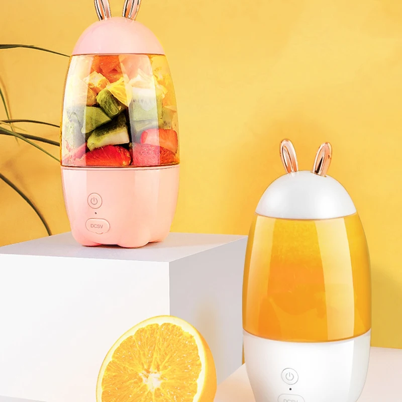 

Portable Electrical Juicer Household Juicer Cup Blender Fruits USB Charging Mini Smoothie Blender Outgoing Juicer