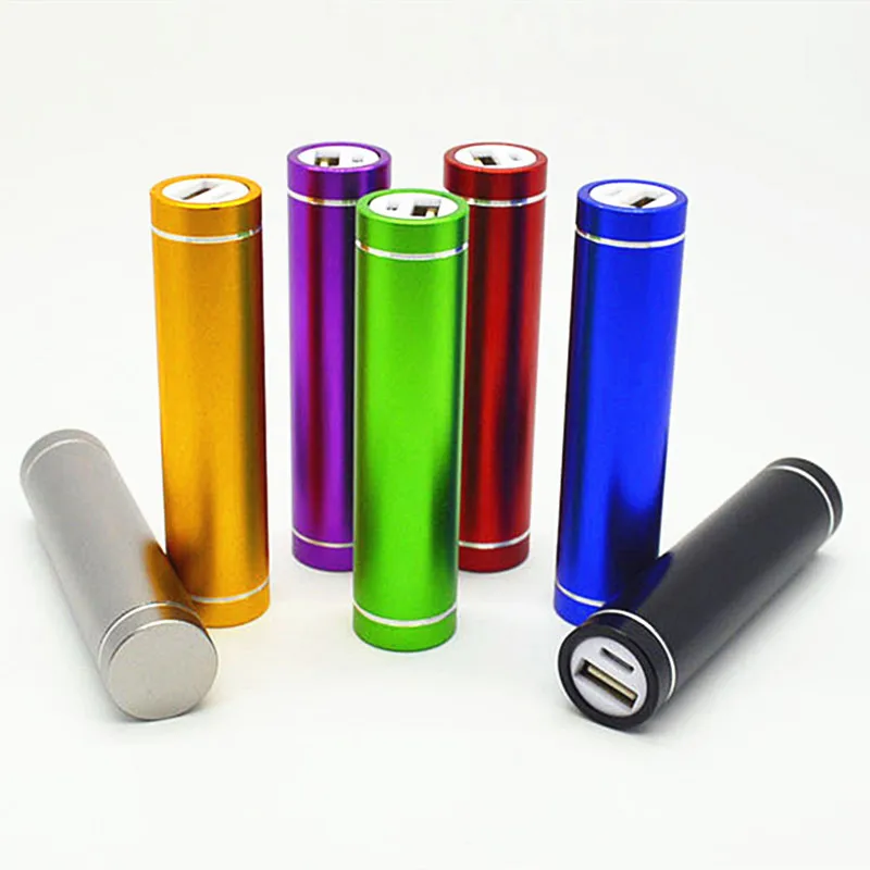 USB металла Мощность банка коробки чехол Комплект Универсальный 5V 1A DIY коробка для