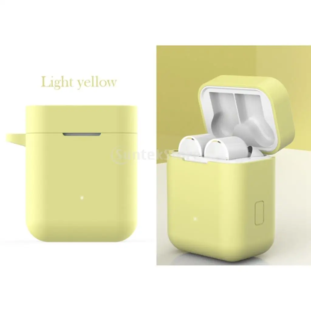 Силиконовый чехол для Xiaomi Mi AirDots оригинальные беспроводные Bluetooth наушники