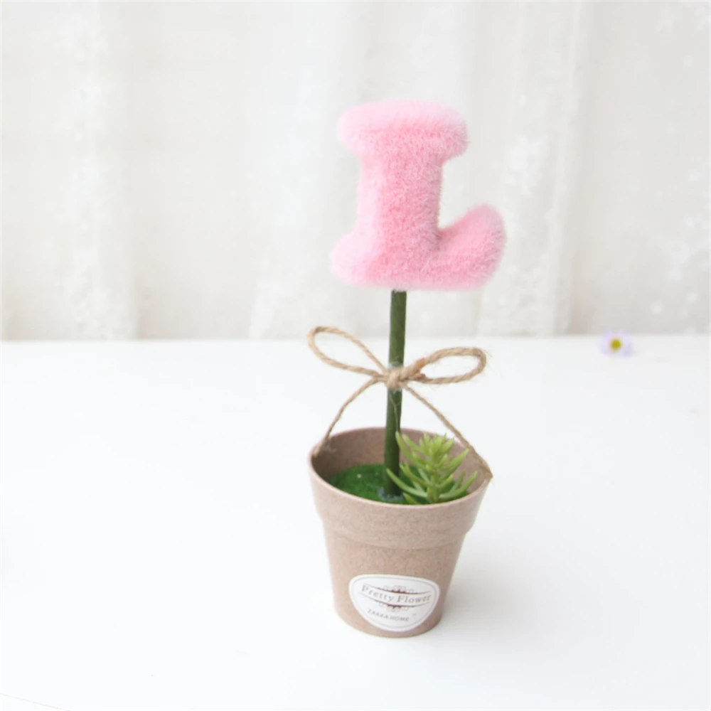 Креативные горшечные любимые растения пластиковый цветочный горшок