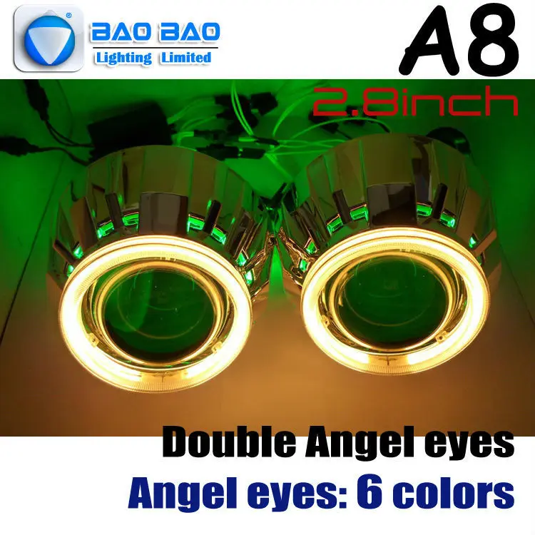 Bi-xenon Hid ксеноновый проектор 2,80 Дюймов супер горячий продавать для автомобиля --- BAOBAO A8 Прямая поставка с завода