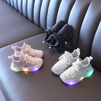 kids toddler shoes led glowing sneakers with light children running shoes non slip fashion luminous sport shoes for girls boys