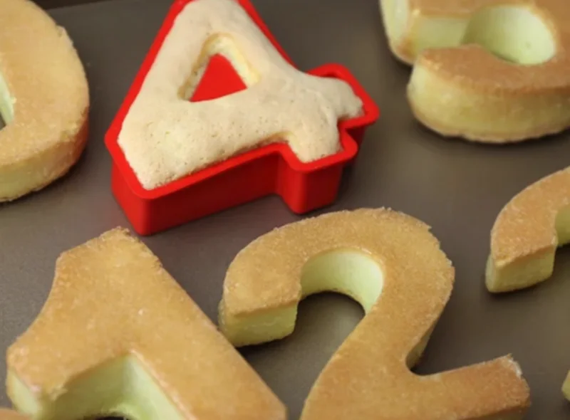 Десерт Силиконовые цифровые пресс форма для торта в форме цифр десерт украшение