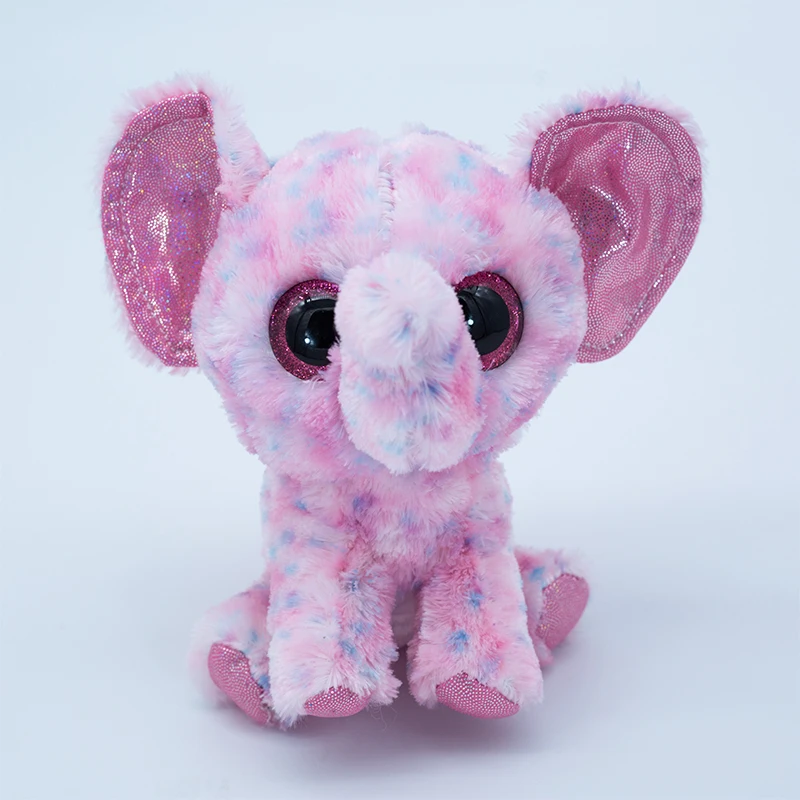 15 см Ty Beanie Boos с большими блестками лиса Божья коровка Кот Зебра енот плюшевое искусственное украшение Детский Рождественский подарок на ден... (art.: 3920b6066baeb) - 3920b6066baeb