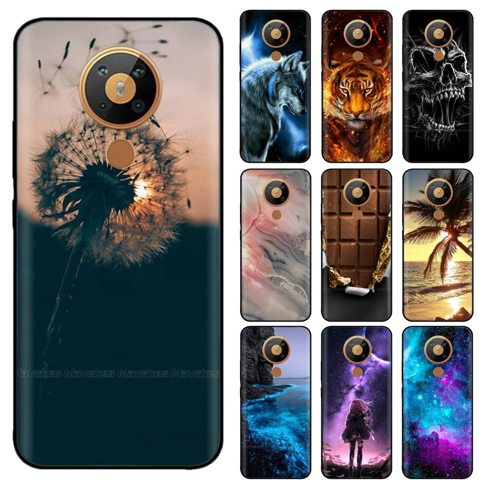 

For Nokia 5.3 Case TPU Phone Cover Soft Silicone Back Cases For Nokia 5.3 nokia5.3 TA-1223 TA-1227 TA-1229 TA-1234 Case Coque