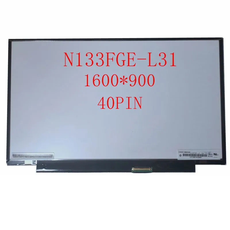 

15,6-дюймовый ЖК-ноутбук с широким экраном 13,3*1600, HD N133FGE-L31 LP133WD2, ЖК-дисплей SLA1, 40-контактный