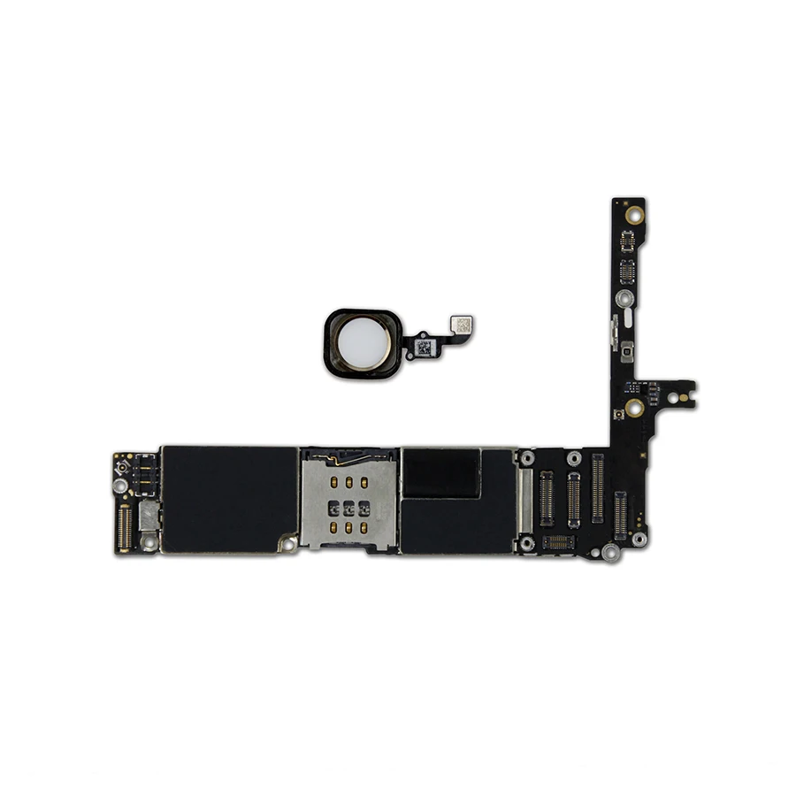 100% оригинальная разблокированная материнская плата для iphone 6 Plus с Touch ID/без ID