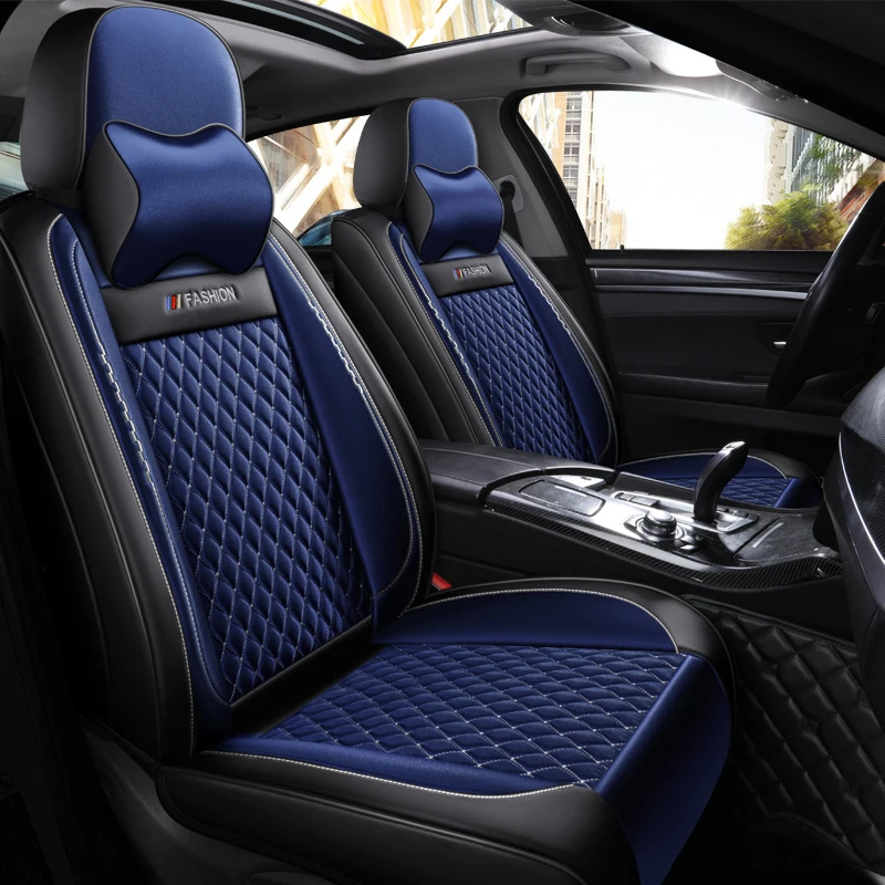 Чехол для автомобильного сиденья с полным покрытием чехлы из льняного волокна bmw