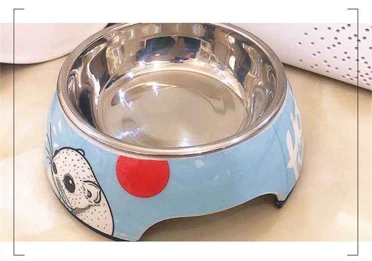 Миски из нержавеющей стали для собак и кошек Нескользящие прочные кормления