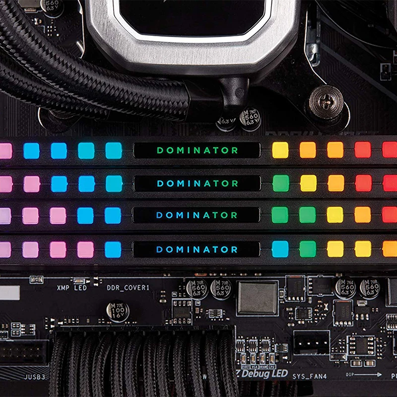 Светодиодный комплект памяти Corsair Dominator Platinum Airflow RGB Память RAM DDR4 2*8 ГБ D 3000 МГц 3200 3600