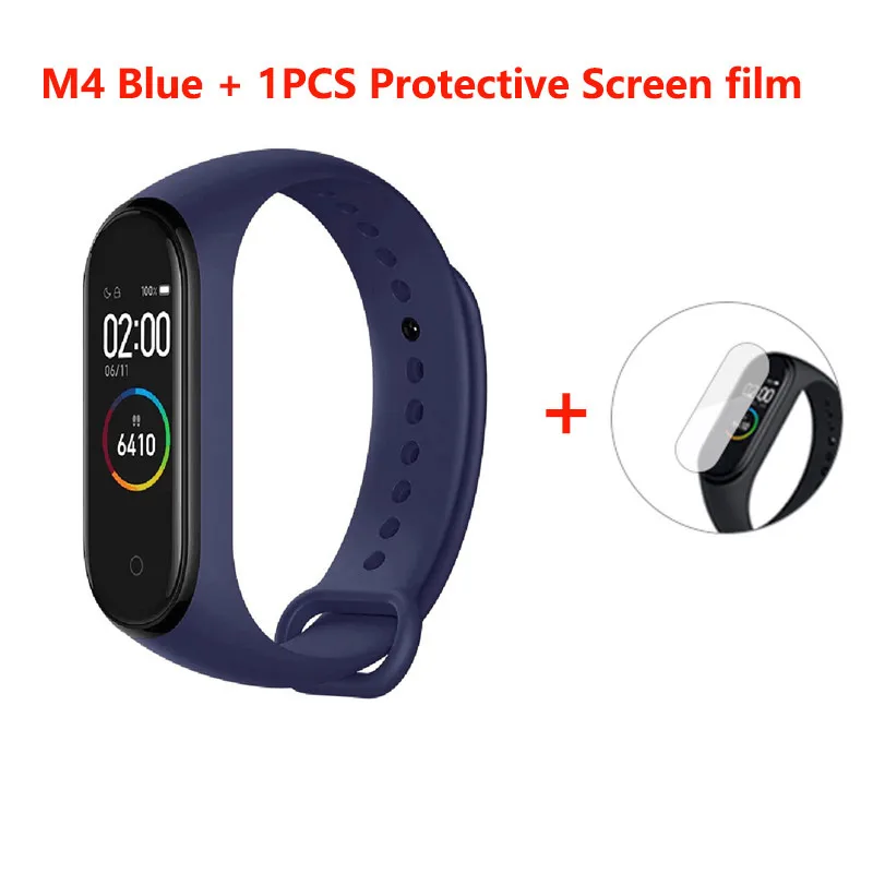 RGLM M3 смарт-браслет Фитнес трекер Смарт-браслет-трекер крови Давление Bluetooth Смарт-часы спортивные часы - Цвет: Blue