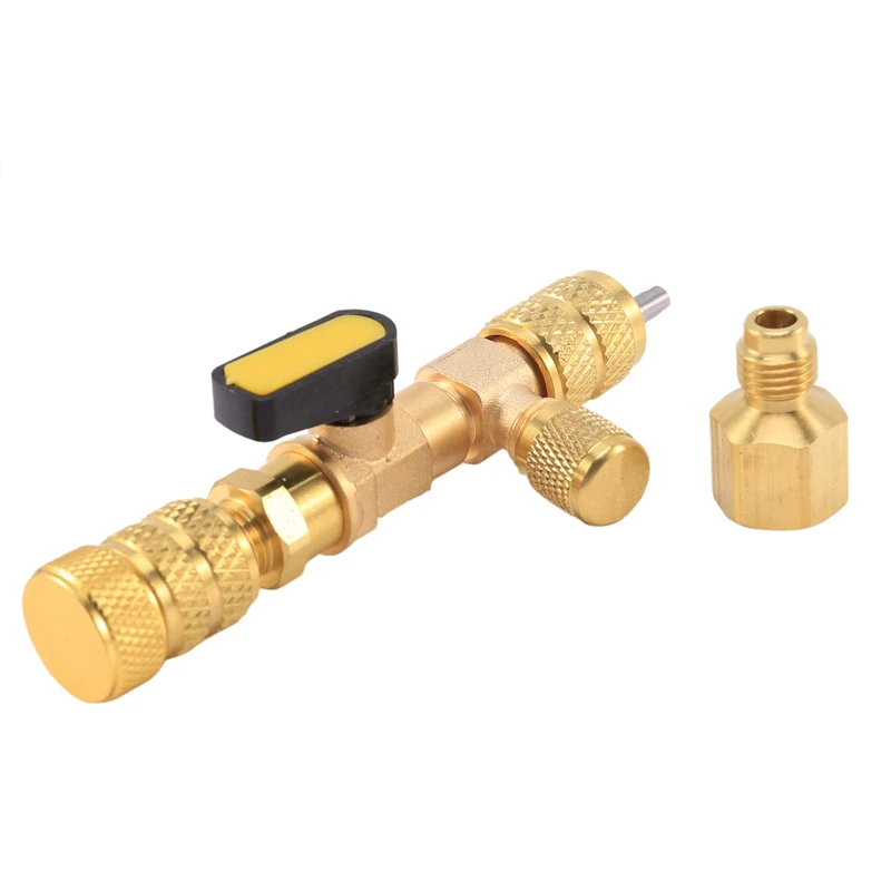 

R410A R22 Dual Size SAE Port HVAC Valve Core Removal Installer Tool(No Gas Loss)