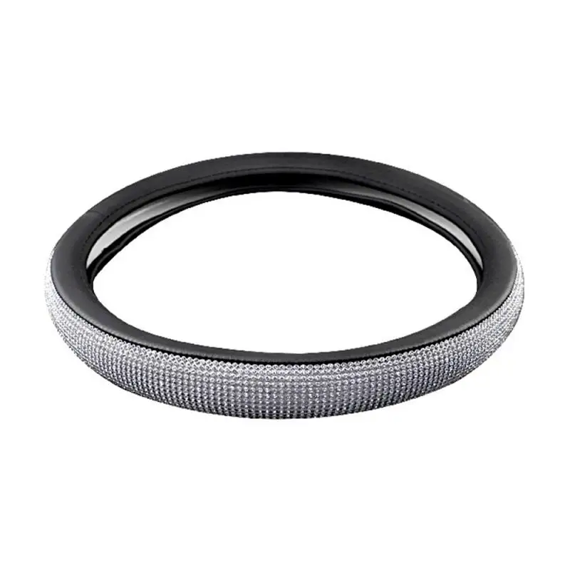 2020 Новый чехол рулевого колеса автомобиля Кристальные блестящие алмазные Чехлы