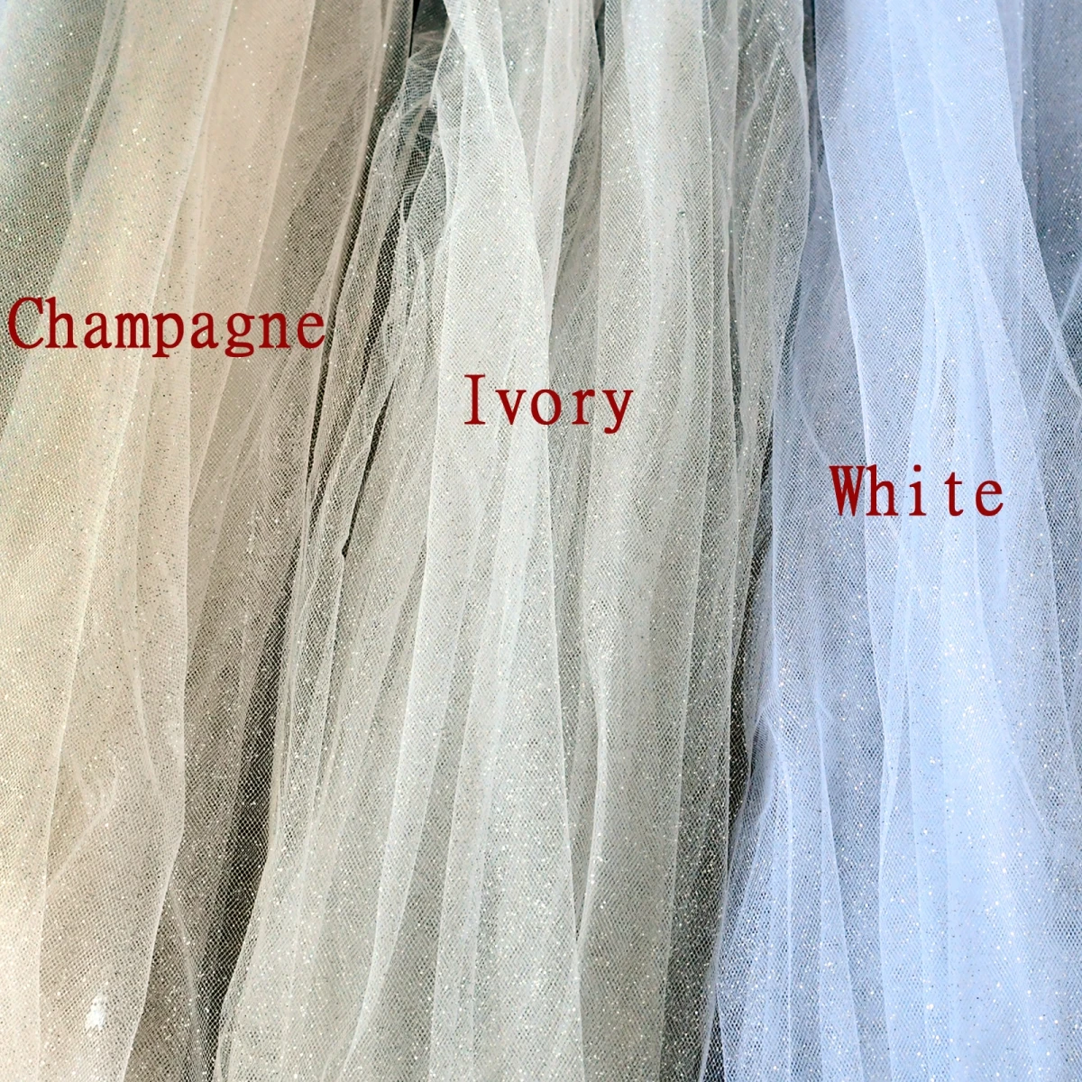 

TOPQUEEN V90 Shiny Veil Champagne Color Wedding Veil Multilayer Veil Short Wedding Veils For Wedding for Bride Shiny Veil 2021