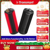 free shippingtronsmart t6 plus upgraded edition bluetooth 5 0 portable speaker with up to 40w power ipx6 nfc