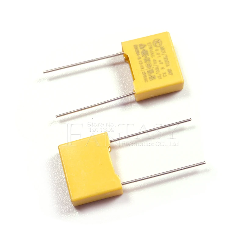 20шт 0 01 мкФ конденсатор X2 275VAC Pitch 10 мм полипропиленовая пленка 10NF|capacitor x2|0.01uf capacitorx2