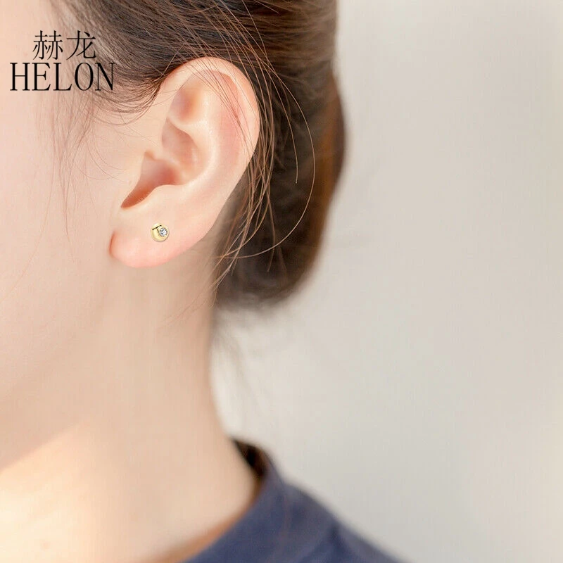 

HELON Solid 14K AU585 SI/H 0.05ct