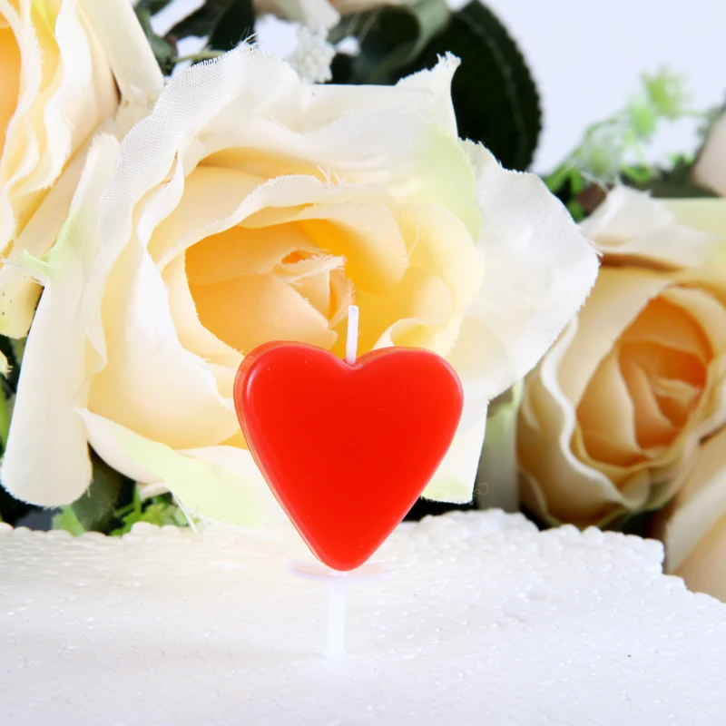 Большая красная любовная свеча специальное предложение на день рождения