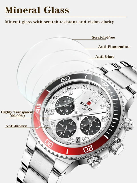 Fashion Multi-function Watches - Solid Stainless Steel 3