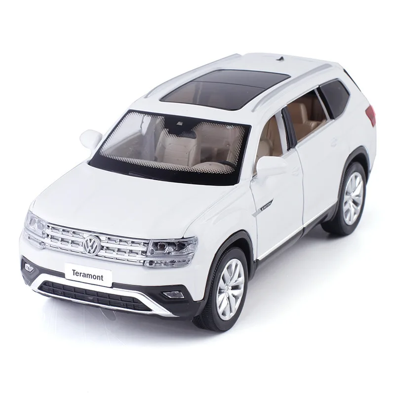 1:32 модель автомобиля Volkswagen Teramont с высокой имитацией шесть моделей открытой