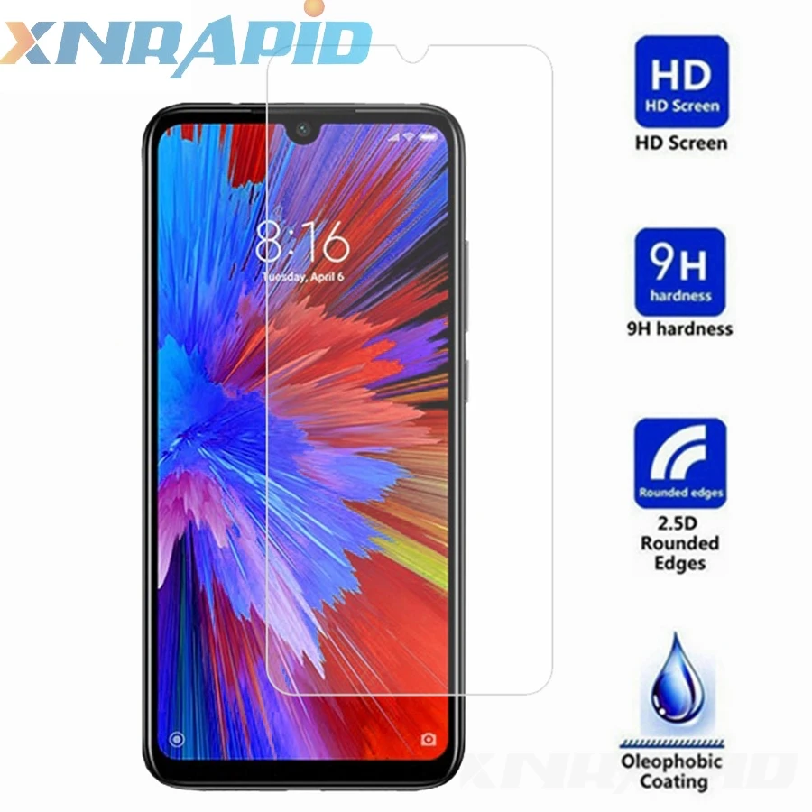 2 шт закаленное стекло для Xiaomi Redmi Note7 Pro Note 7s 7A Y3 Защитная пленка экрана Защитное