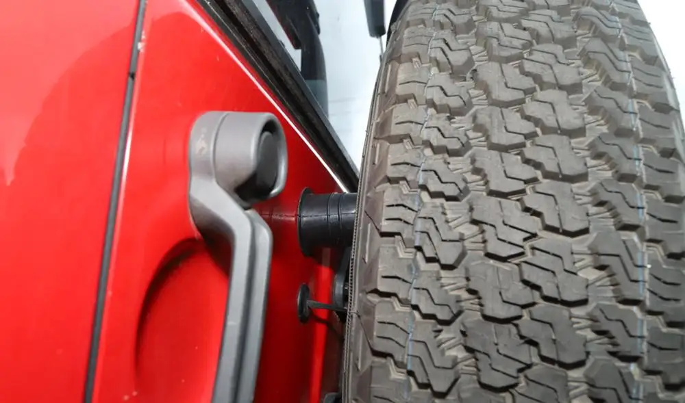 Для Jeep Wrangler JK JL 2007-2019 Gladiator JT 2020 2021 2022 2/4-Door запасная резиновая накладка коврик