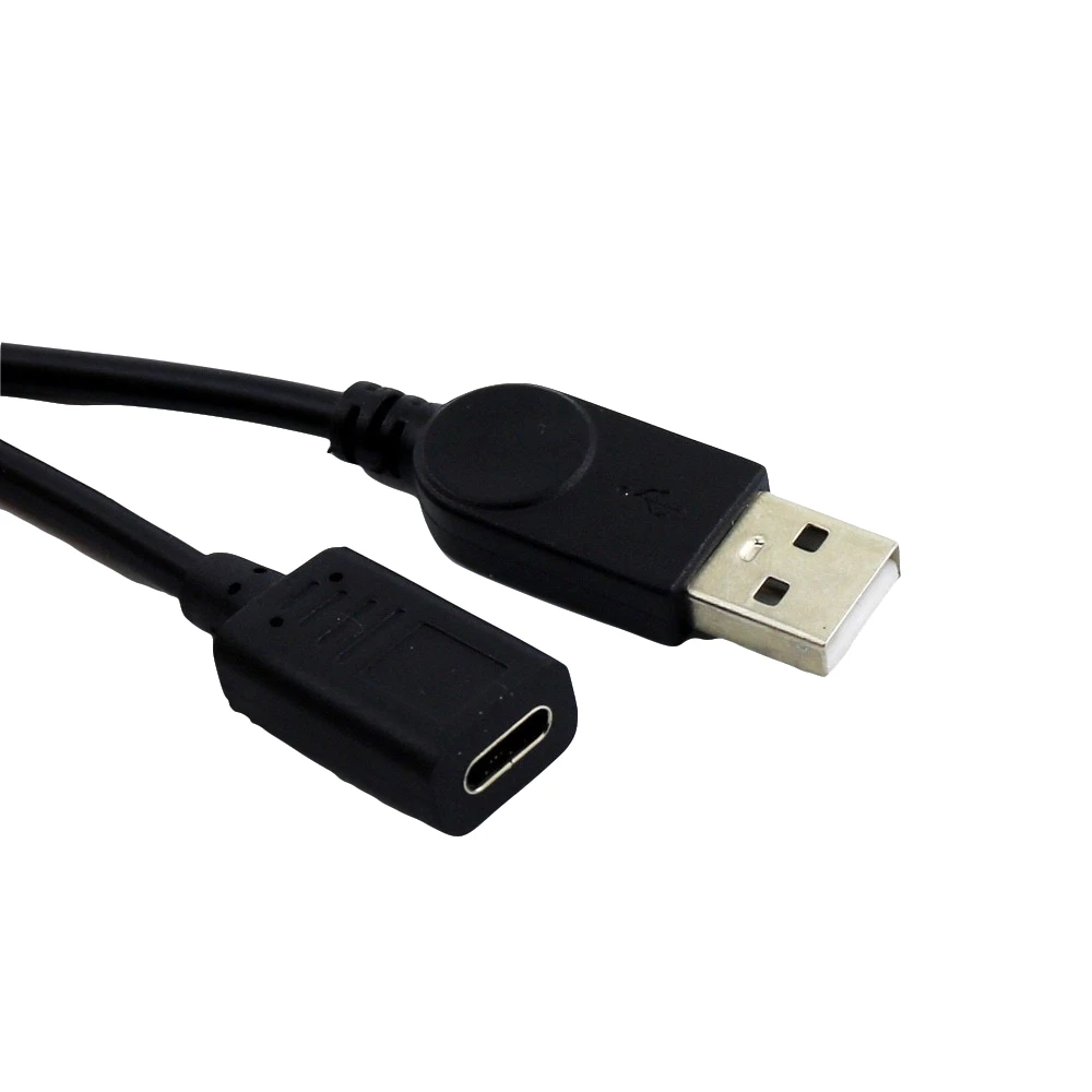 1x USB 3 1 Type C женский разъем для 2 0 A Штекер кабель зарядки и передачи данных Android