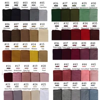 wholesale 170x60cm plain cotton jersey hijab scarf shawl solid color with good stitch stretchy soft s for women scarves