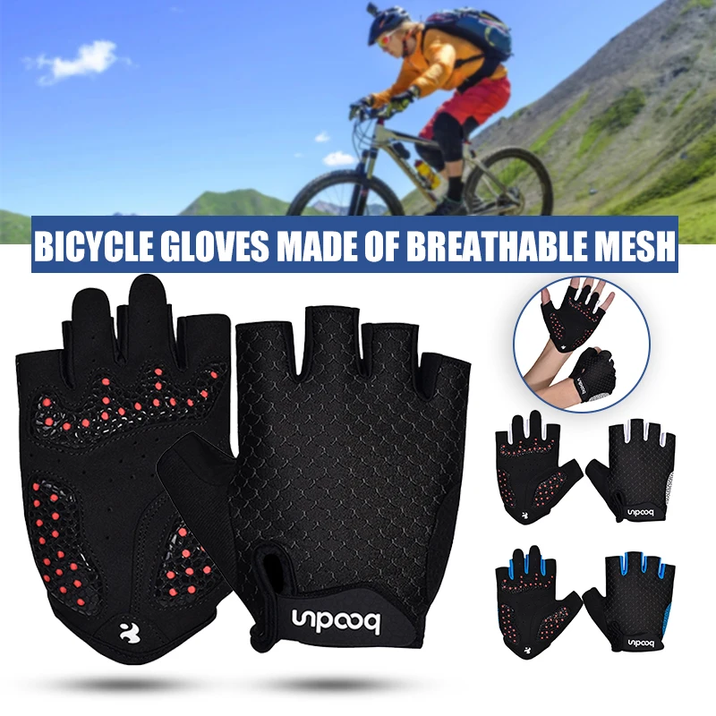 Горячая Распродажа Нескользящие перчатки без пальцев с наручные Обёрточная