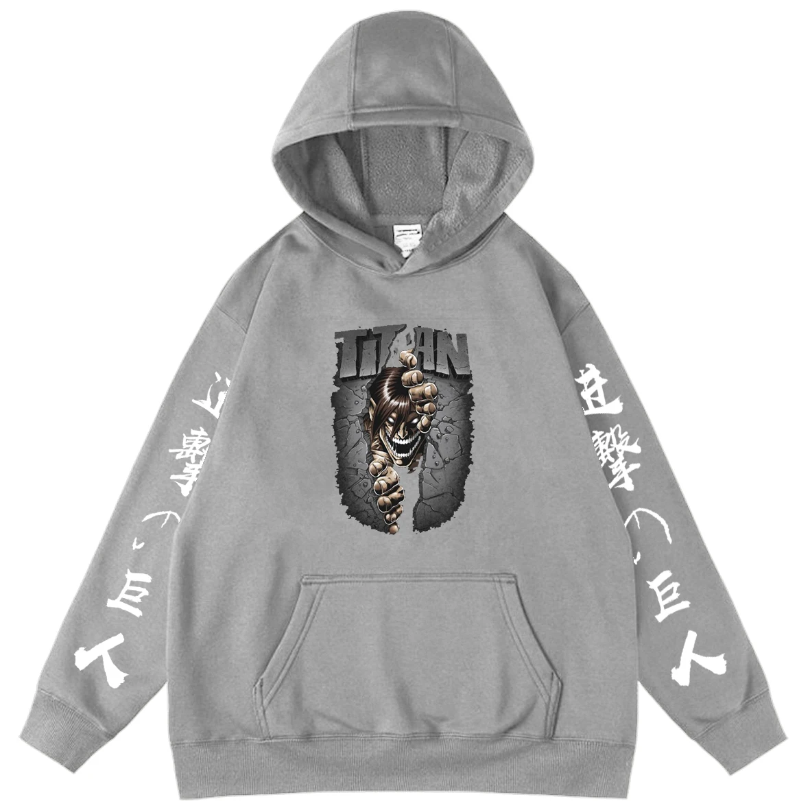 

Attack on Titan Baby Cartoon Hoodie Anime Design Letter Printed Hoodies Clothes for Teens Childs Boys Sweatshirt Oversized hoode