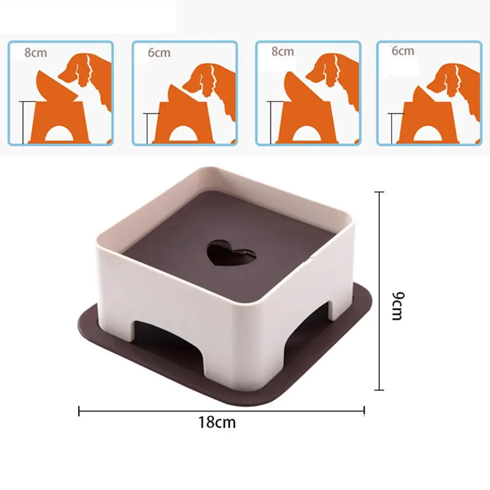 Регулируемый по высоте стол для собак нескользящий миски пищевая кормушка