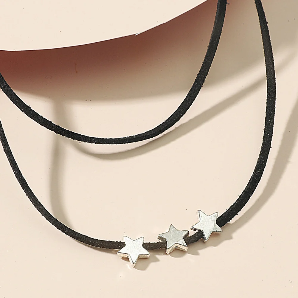 ZYZQ простое ожерелье ручной работы элегантное Двухслойное для женщин