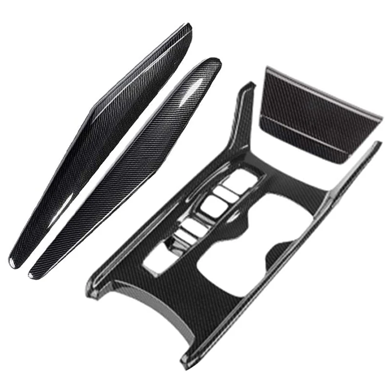 4 шт. ABS углеродное волокно Автомобильный держатель для стакана с водой в салон