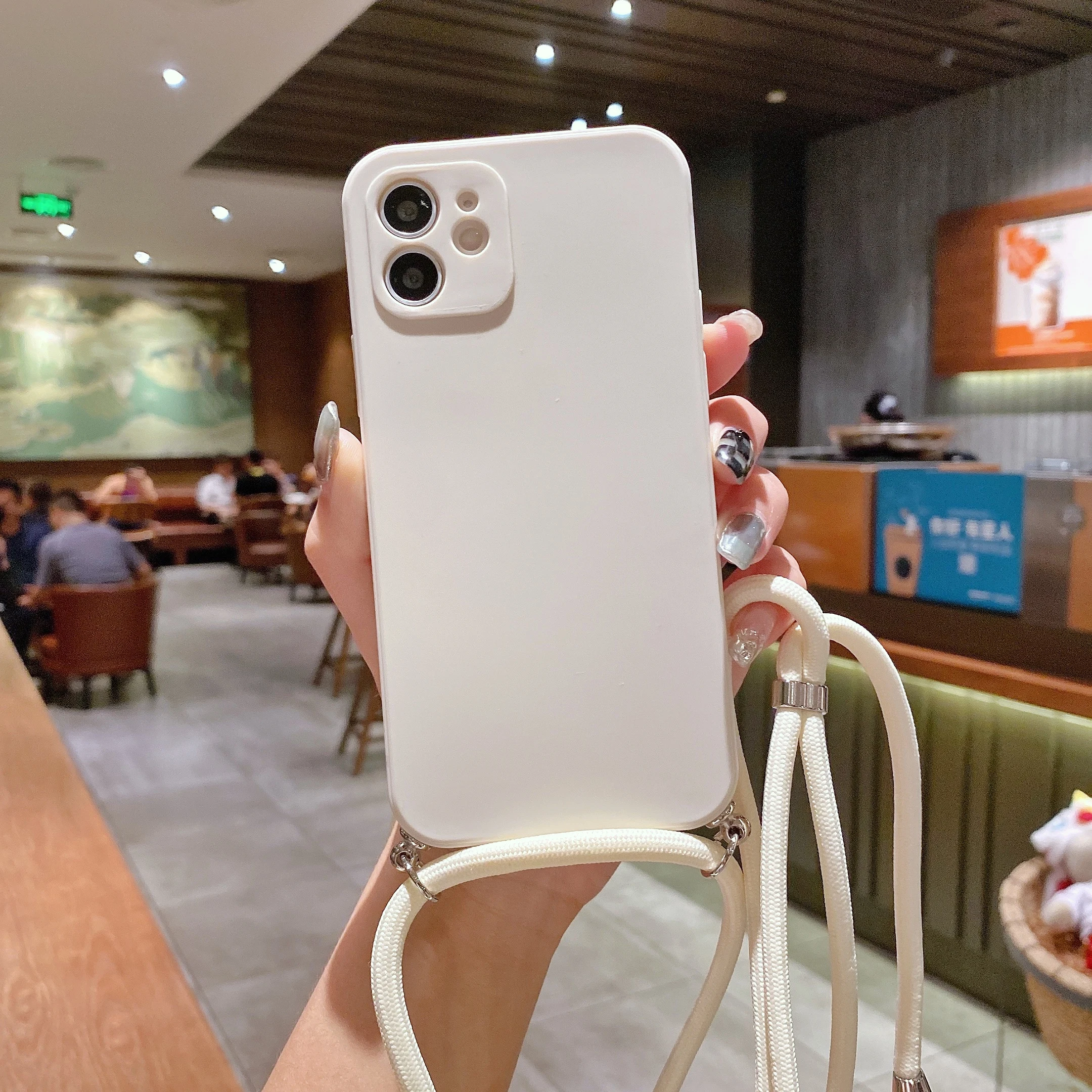 necklace lanyard phone case for samsung galaxy note 20 10 s21 plus s20 ultra s10 s9 plus a52 a72 a51 a71 strap cord chain cover free global shipping