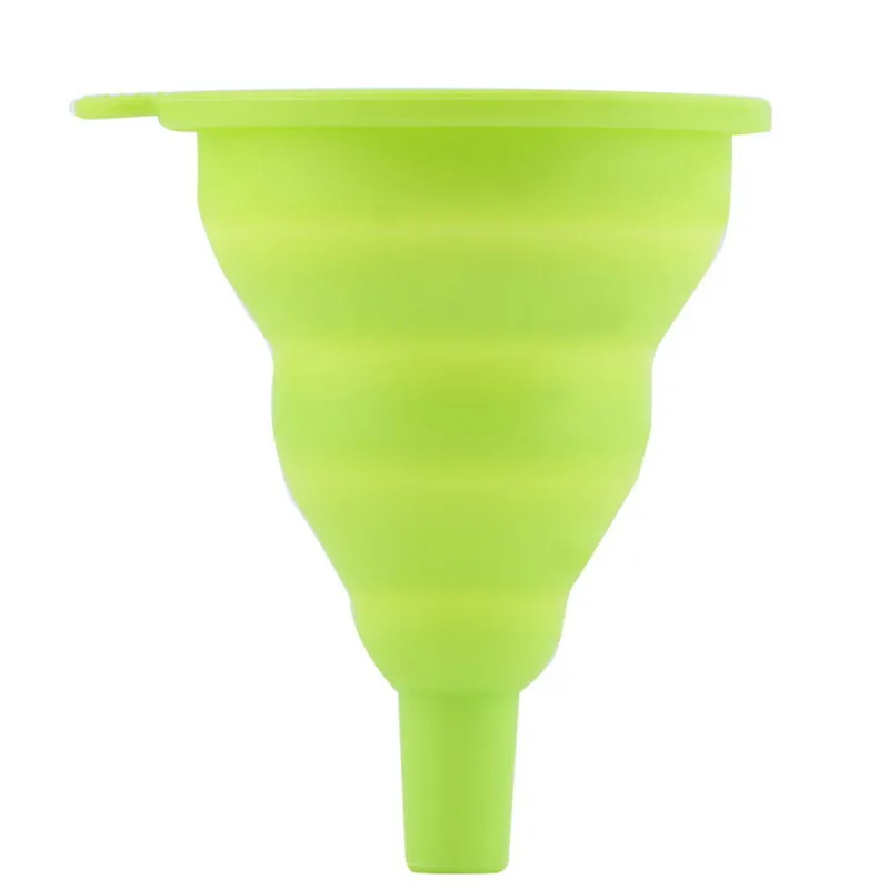 Кухонная вытяжка Мини Складная воронка Милая домашняя Пищевая силиконовая