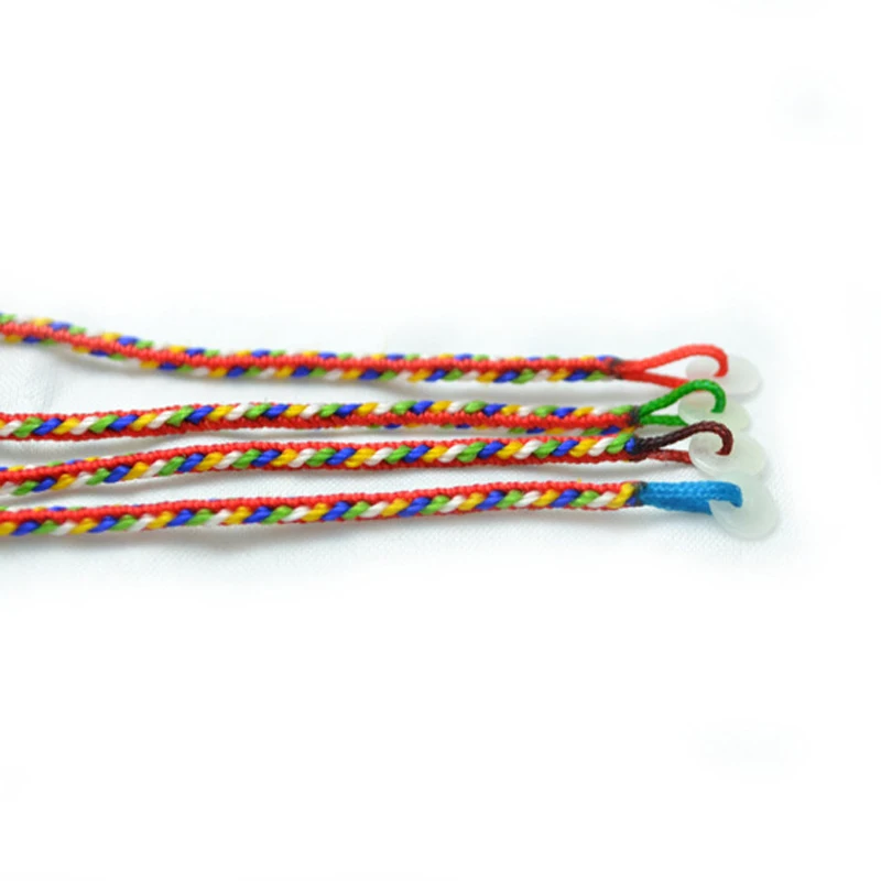 Распродажа красная веревка для девушек нить браслет на удачу женщин и мужчин