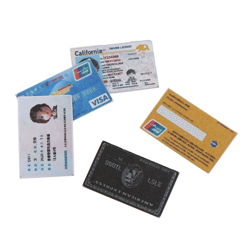 1 шт. Миниатюрные Мини-сертификаты для кукольного домика 1:12 | Игрушки и хобби