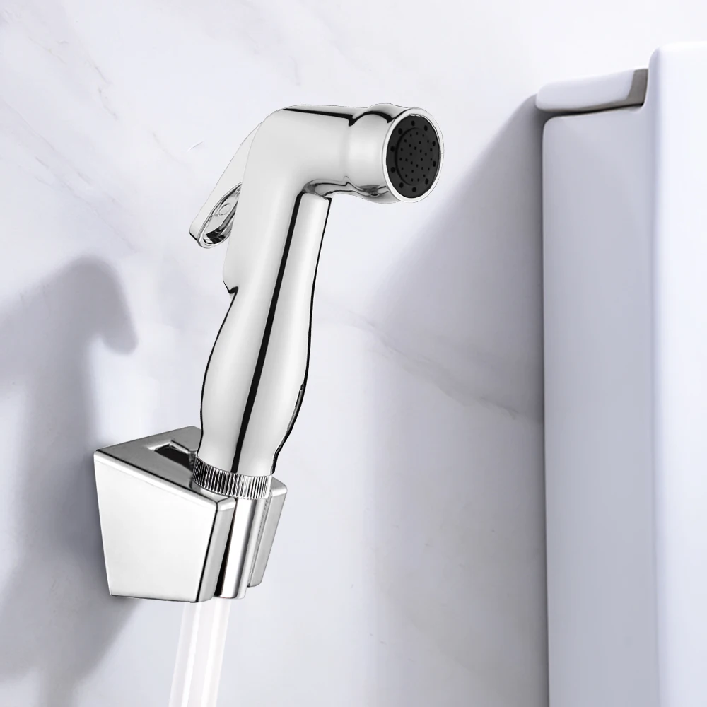 Hand Held Bidet Sprayer Set Atalawa ABS Handheld Toilet Attachment Muslim Shower Spray Gun Cloth Diaper kit AA03 | Обустройство дома