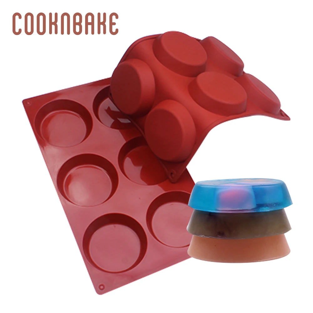 COOKNBAKE силиконовые круглые формы для выпечки тортов Маффин маленькая форма торта