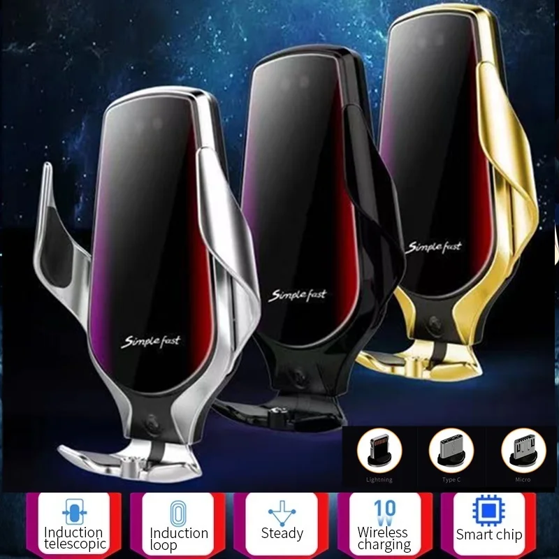 Tongdaytech 10 Вт магнитное автомобильное беспроводное зарядное устройство для iPhone 7 8 XS
