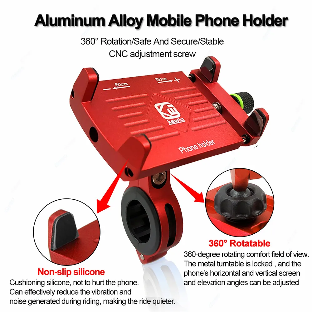 360° rotating stable bike bicycle phone holder for iphone samsung huawei gps support motorcycle bike smartphone holder mount free global shipping