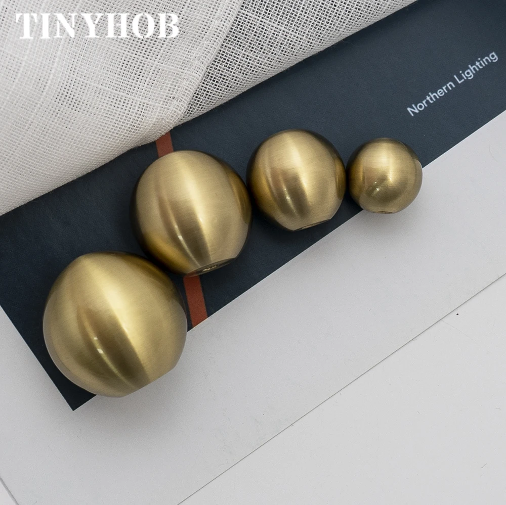 Золотые круглые Твердые Латунные Ручки для шкафа и ручки винтажные вытяжной ящик