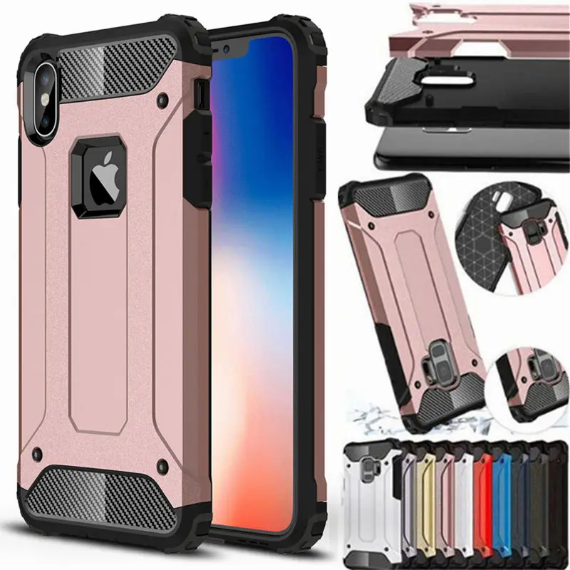 Чехол для iphone XS Max роскошный гибридный жесткий чехол из ТПУ с ударной крышей 11 pro 5 6