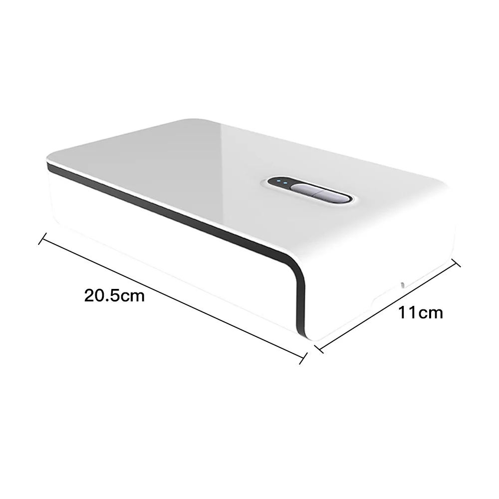 

Double UV Lamp Phone Sterilizer Box Multifunction Personal Sanitizer Disinfection Aromatherapy Cleaner Boxes For Cellphone