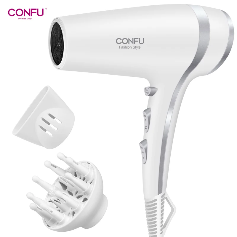 CONFU ионный фен для волос профессиональный электрический с отрицательными ионами