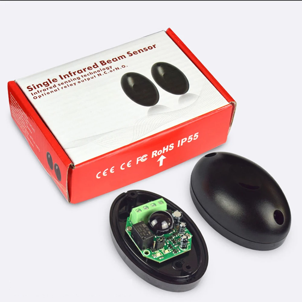 

External Positioning Alarm Detector Infrared Beam Sensor Barrier For Gates, Doors, Windows Protection Against Hacking System