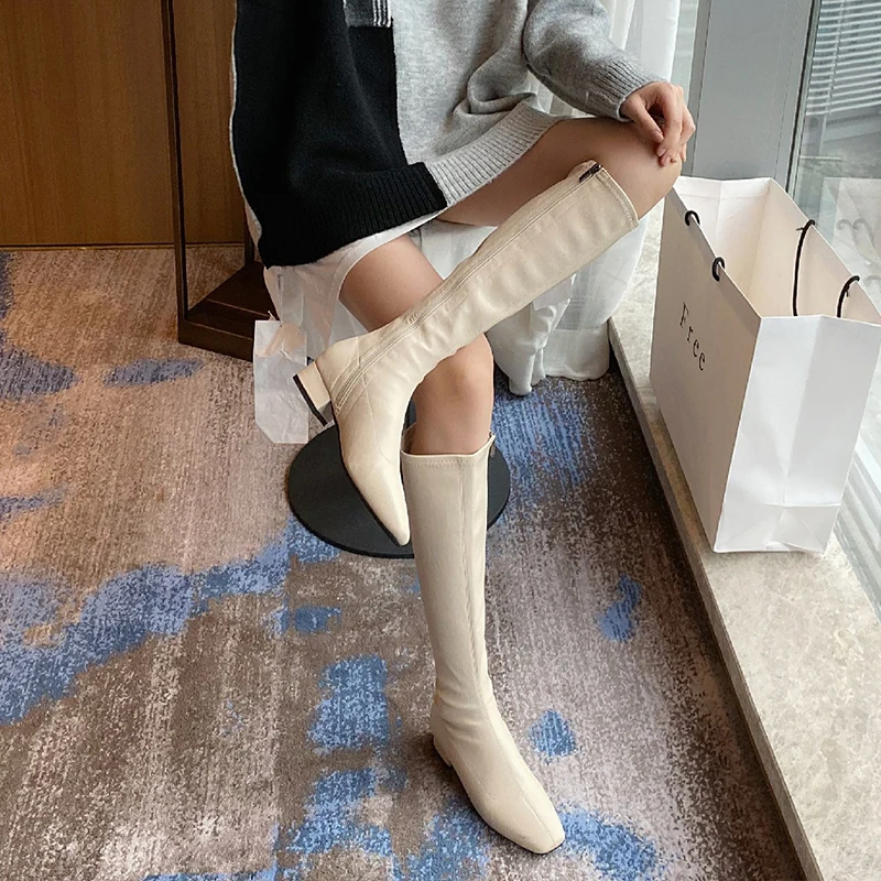 

Winter Boots 2020 Women Winter Shoes Mid-Calf Boots Warm Feather Female Boots Shoes Woman Footwear Chaussures