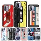 Винтажный мягкий чехол с магнитной лентой для Xiaomi Mi 11 Ultra, чехлы для Redmi Note 10 Pro Mi 11T Lite 10T Pro 9T 8 9 SE, задняя крышка